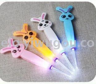 Children‘s Luminous Ear Spoon， multifunctional Luminous Ear Spoon， Pick Ear Spoon， rabbit Ear Spoon