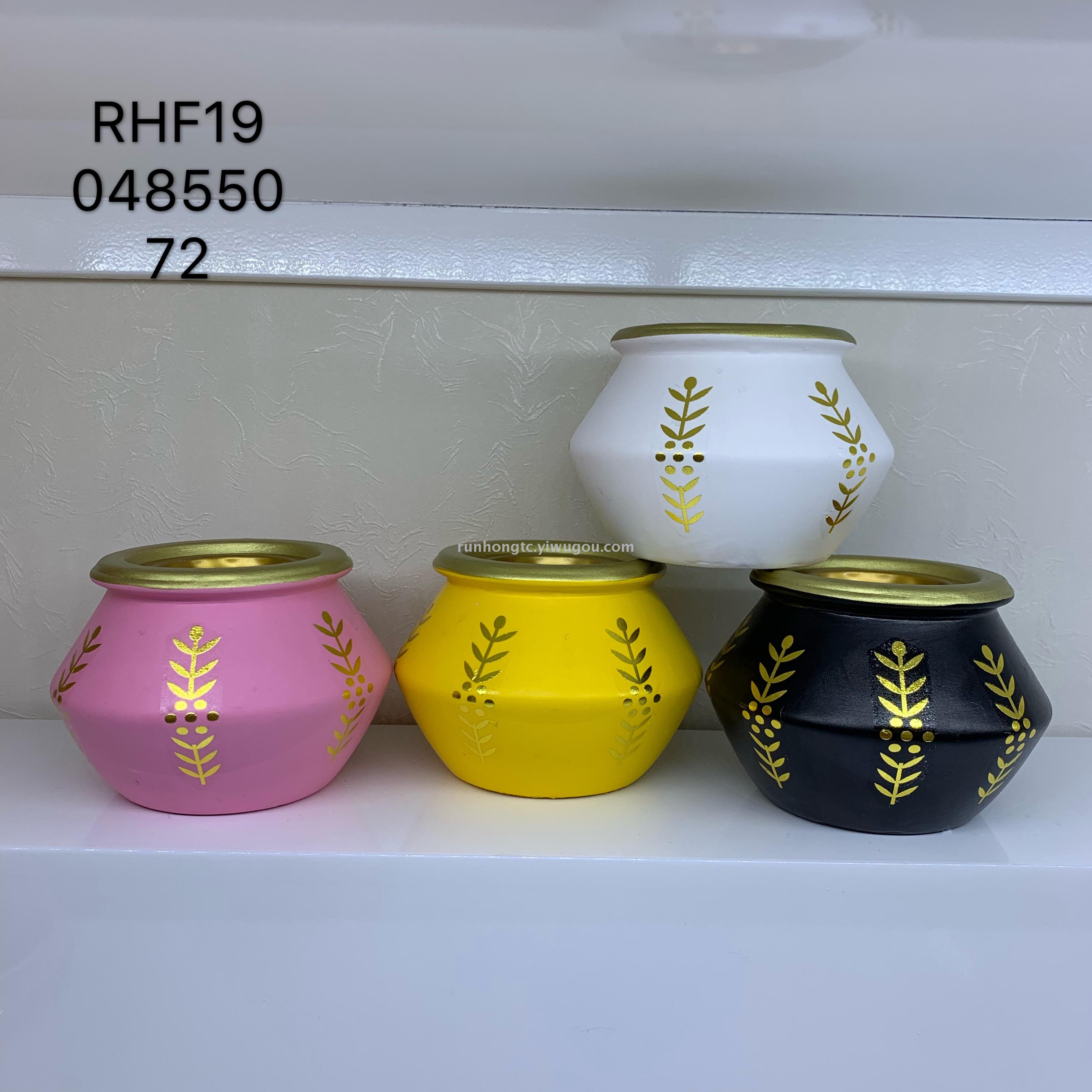 2019新款阿拉伯中东陶瓷香炉 碳炉 家居工艺品