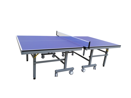 Indoor Table Tennis Table High-Grade Foldable Melamine Table Top Waterproof and Scratch-Proof 