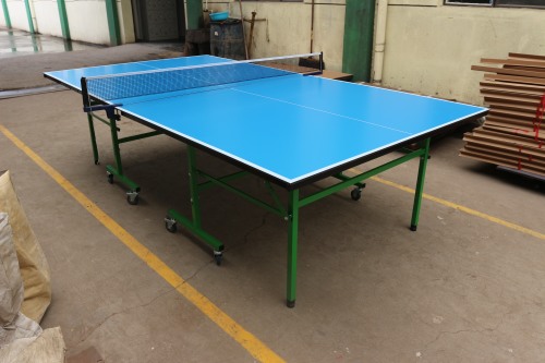 Outdoor Table Tennis Table Single Folding Ball Table Aluminum Plastic Plate Table Tennis Table
