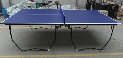 Indoor Table Tennis Table Double Folding M-Type Ball Table