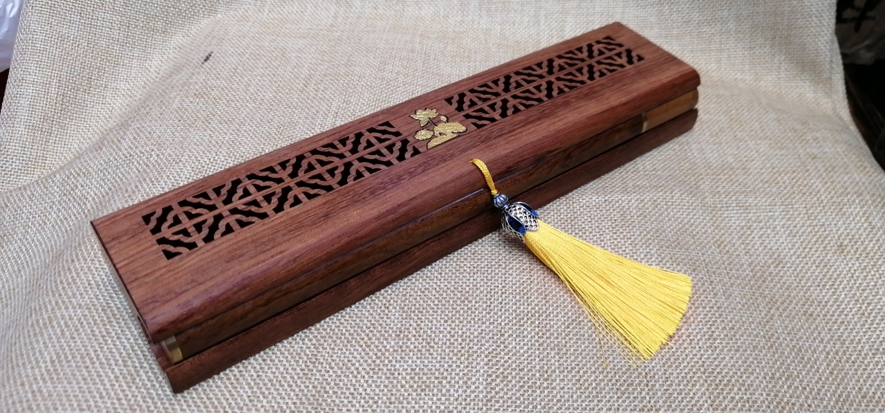 木质香盒香炉线香炉两用香盒点香炉