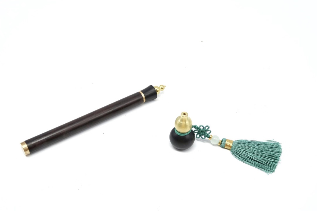 芸亭工艺福禄香具两件套线香香管装饰送礼礼品茶道旅行摆件