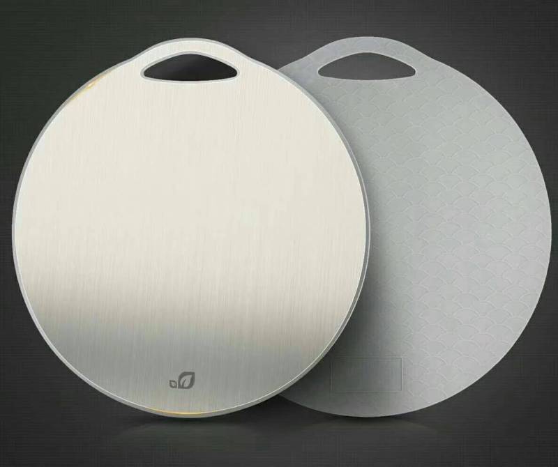 304 Thickened Stainless Steel Cutting Board Antibacterial And Mildew-proof  Household Cutting Board Cutting Board Rolling