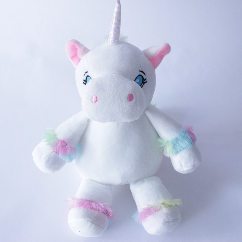 happy unicorn doll