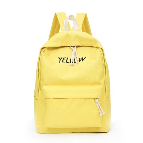 Backpack Harajuku Nylon Outdoor Backpack Large Capacity Letter Vertical Square backpack