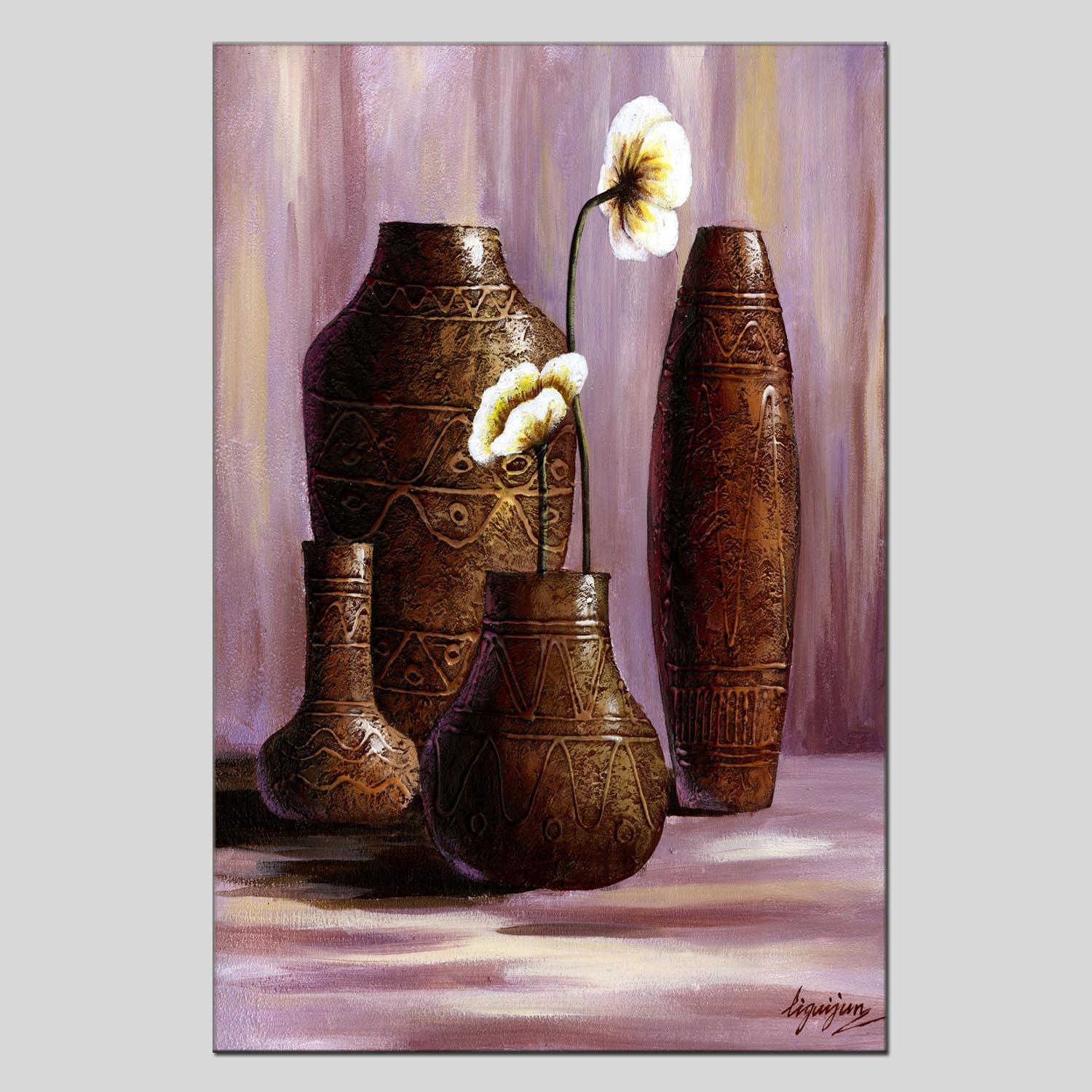 厂家直销客厅卧室油画宾馆酒店抽象风景装饰画可定制各种款式油画