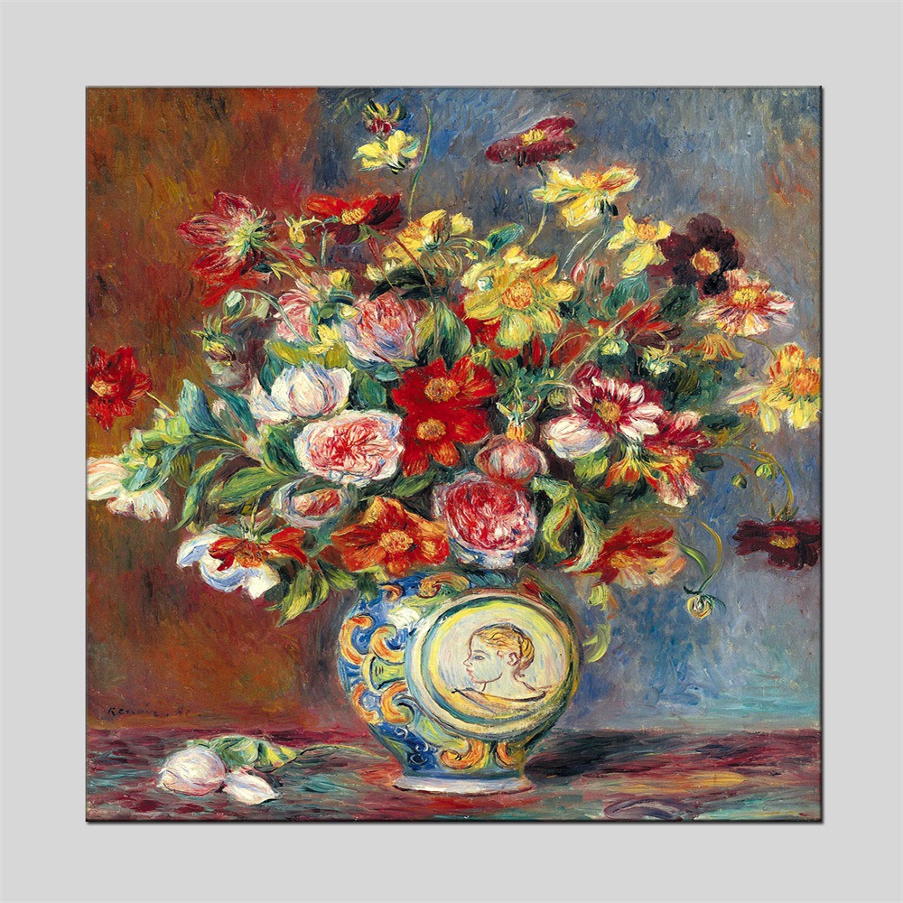 手工油画古典花卉 欧式客厅餐厅玄关过道壁炉装饰画支持定制尺寸