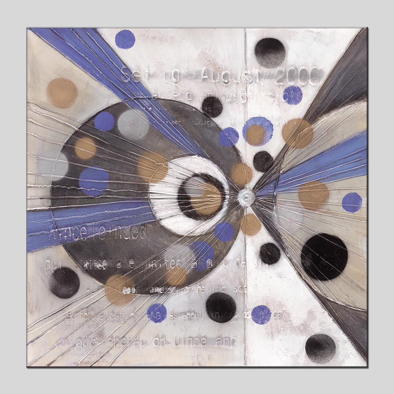 北欧简约抽象油画客厅餐厅装饰画过道壁画半手绘酒店油画一件代发