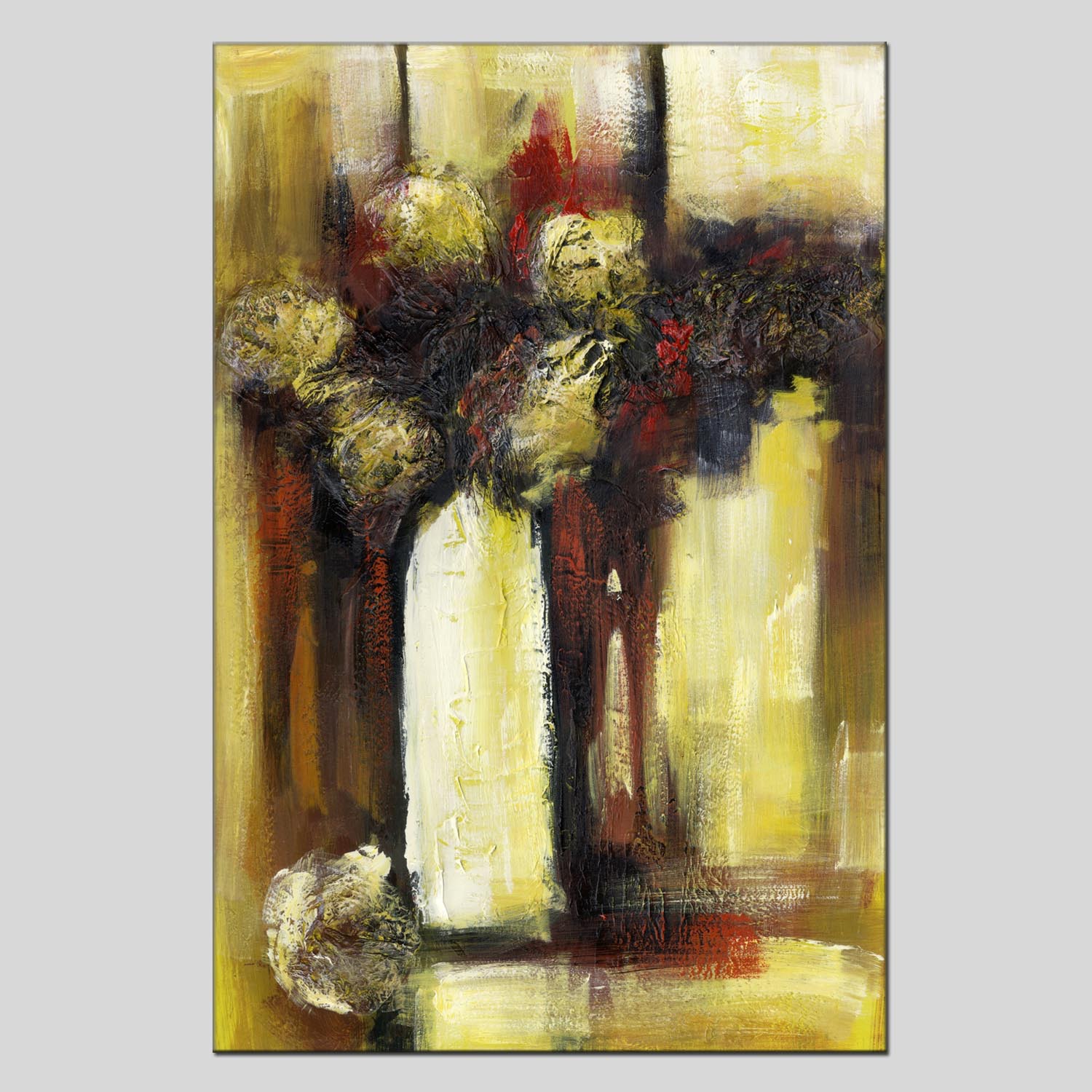 厂家直销花卉抽象装饰画 客厅卧室宾馆酒店背景墙 餐厅半手绘油画