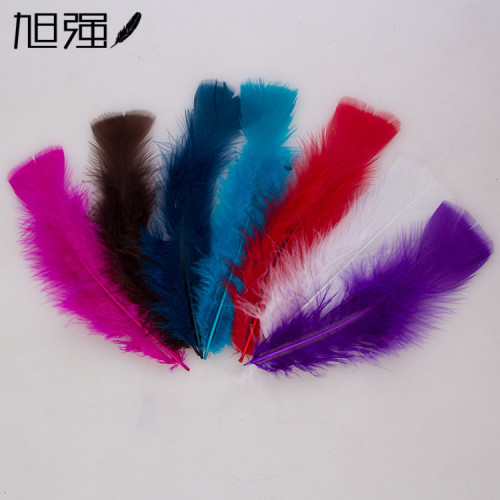 Factory Wholesale Turkey Plate Hair Feather Craft Supply All Kinds of DIY Feather Ornaments Accessories Holiday Supplies