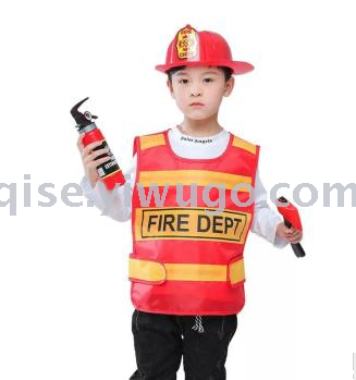 Firefighter Firefighter Costume Firefighter Stage Makeup Ball Costume Festival Costume Performance Costume Party Costume