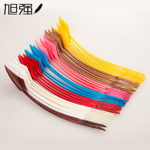 factory direct sales in stock wholesale multi-color in stock supply diy hard big floating feather decoration decorative feather