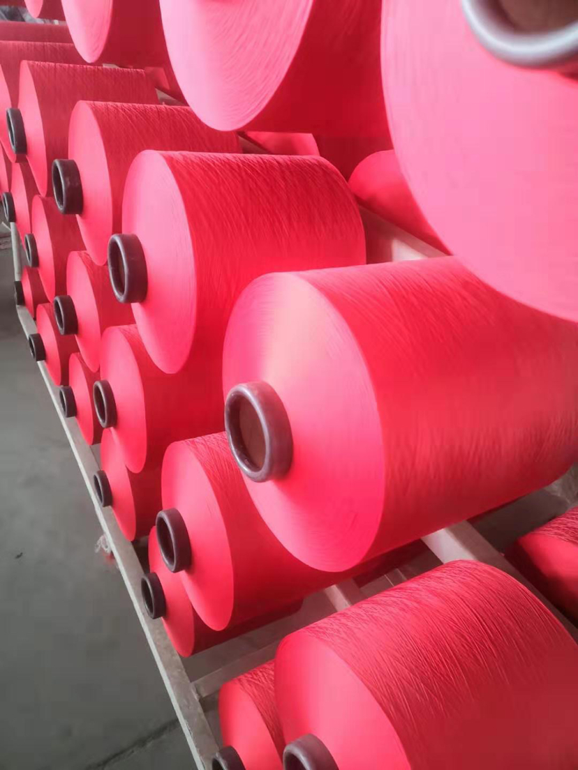 Polyester silk for silk