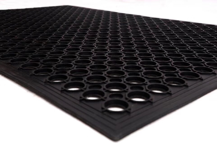 90x150Rubber non-slip pad black working non-slip pad