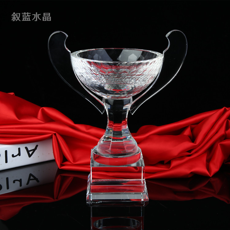 水晶奖杯 水晶奖牌 水晶大碗杯 比赛牌 纪念品授权牌 现货定制