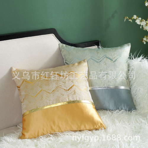 light luxury sofa cushion pillow nordic style european luxury new chinese model room villa living room pillow simple