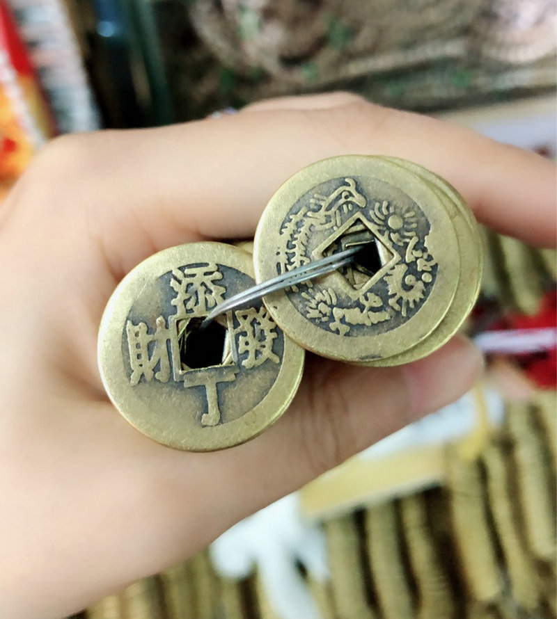 2.5铜钱吉祥语铜钱花钱 供应仿古铜钱 古玩文玩仿老钱币收藏批发