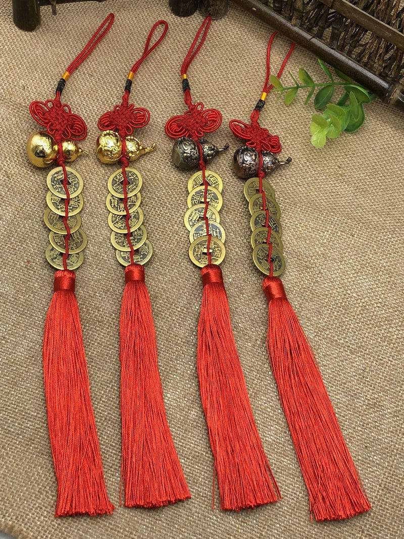 地摊挂件合金葫芦五帝串汽车挂件 葫芦挂饰小葫芦挂件