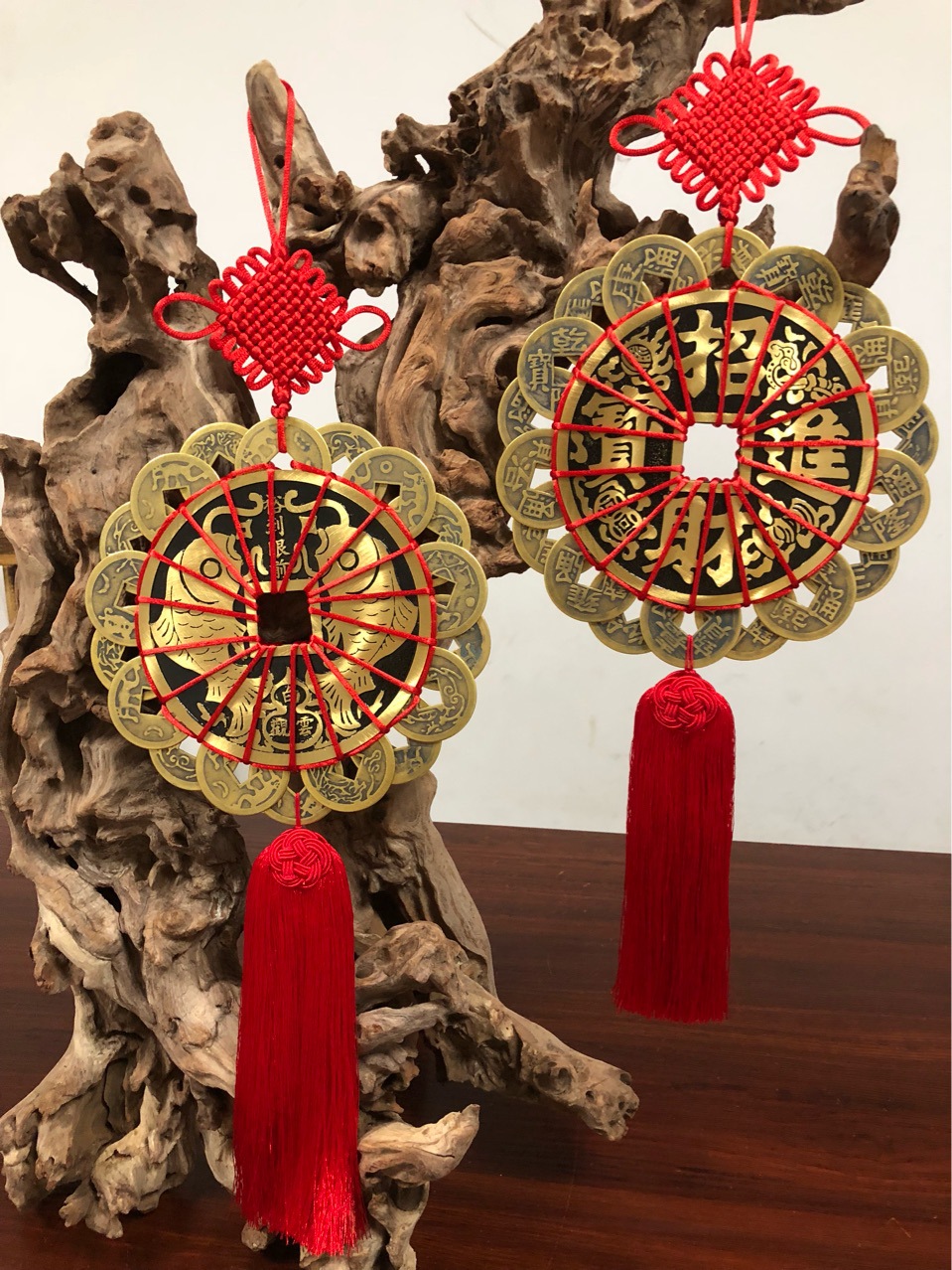 厂家供应18帝大铜钱挂件 创意铜钱挂件