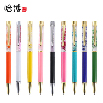 HABO wholesale oil ballpoint pen business office stationery metal ballpoint pen advertising gifts custom logo