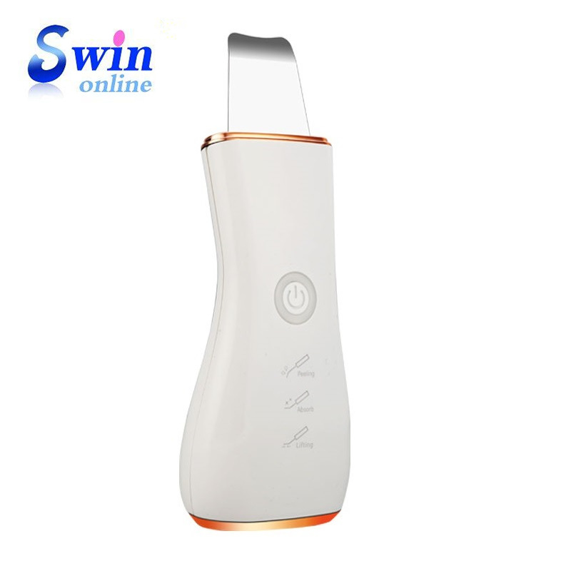 电动超声波离子洁肤仪铲皮机美容清理黑头洁面美容仪器