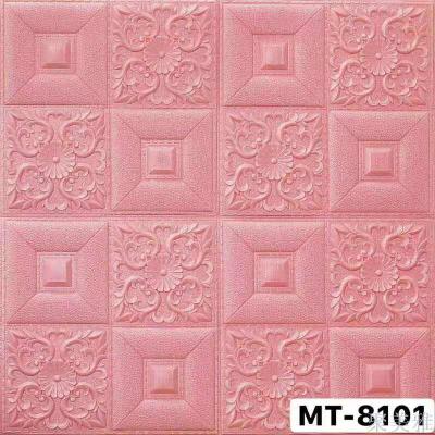 [jumeiya] wall paper self - adhesive 3 d stereo 8 mm wall paste bedroom decoration background wall which terms stickers