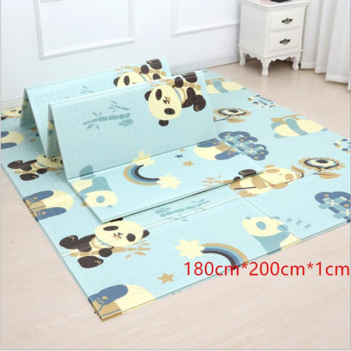 XPE Folding Mat Baby Crawling Mat Cartoon Foam Baby Floor Mat Foldable Double-Sided Thickened Factory Wholesale