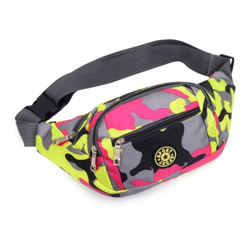 outdoor sports close-fitting men‘s waterproof waist bag running sports waist bag mobile phone bag crossbody bag