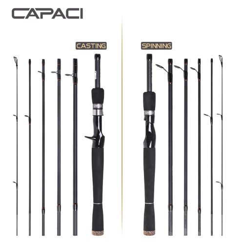 28040 Capaci [Multi-Section Ultra-Short Lure Rod] 2.1/2.4/2.7 M Straight Pikestaff Sea Fishing Rod