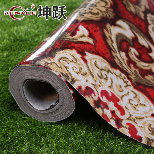 Civil Ordinary Waterproof Non-Slip Non-Woven Fabric Vinyl Floor Floor Paper Decoration Warehouse Floor Protection Plastic Carpeting