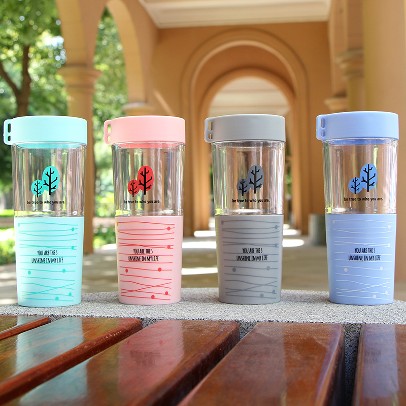 【厂家直销】广州富全清雅套杯透明塑料杯2017年新款塑料杯