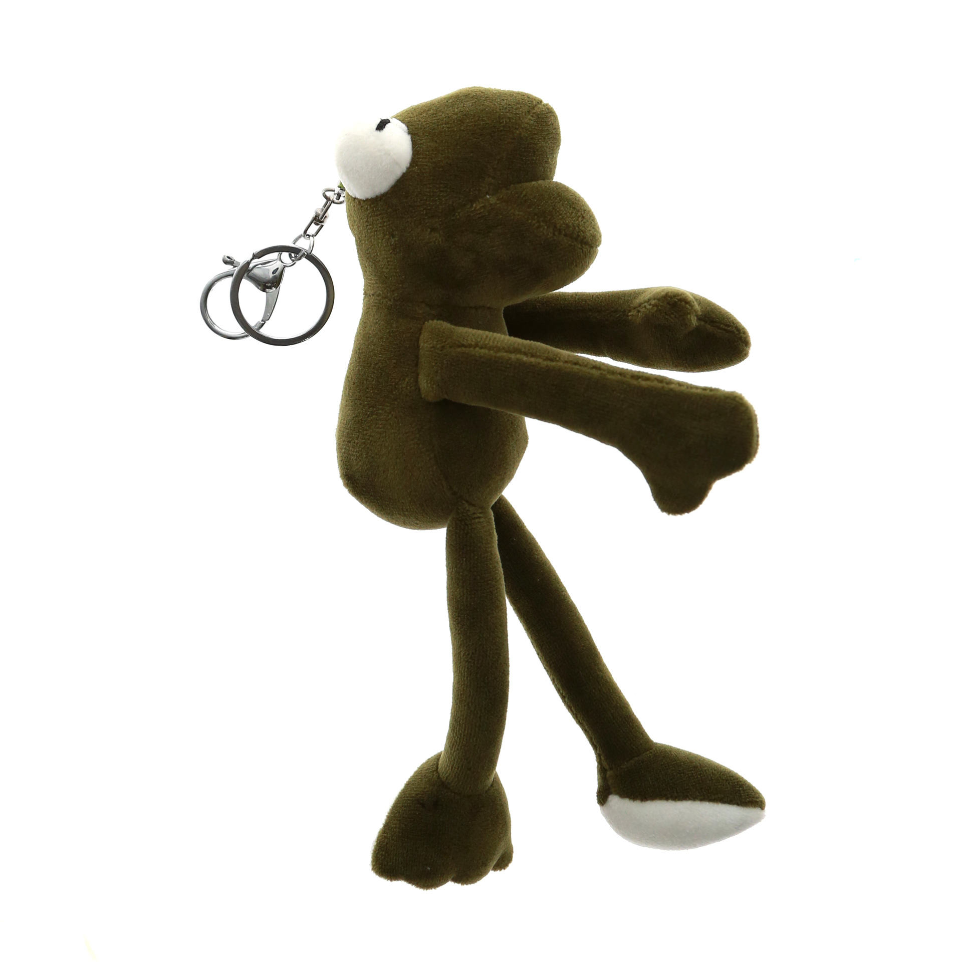 宝拉芝麻街钥匙扣爆款长腿青蛙包包服饰牛仔裤童装裤配件公仔