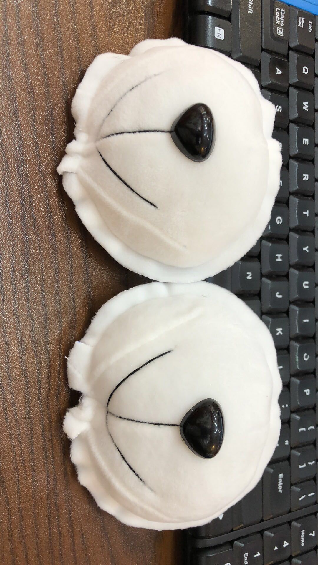 毛绒动物附件熊嘴动物造型衣服附件