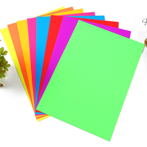 70g 80g 150g 180g 250g cardboard customized handmade rectangular color paper origami a4 copy paper