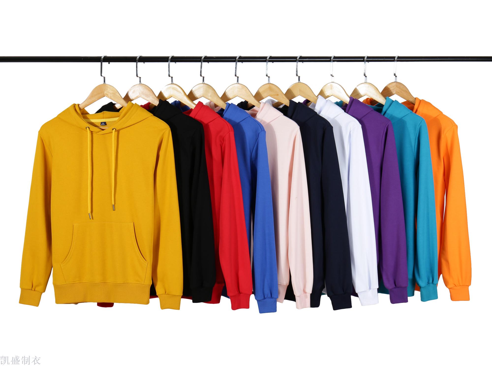 卫衣来样、贴牌、来图加工贴牌定制男女带帽圆领卫衣小批量加工