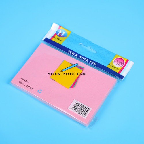 sticky notes post-it notes notepad note sticker tear-off note pad notepad 76 * 127mm wholesale factory direct sales