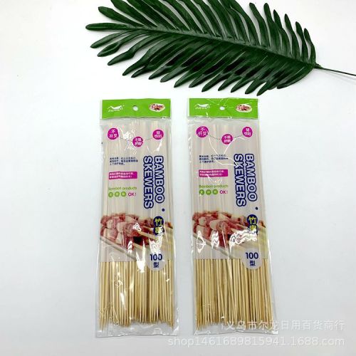 disposable barbecue bamboo stick barbecue needle mutton skewers spicy hot string incense bamboo stick bamboo products barbecue tools