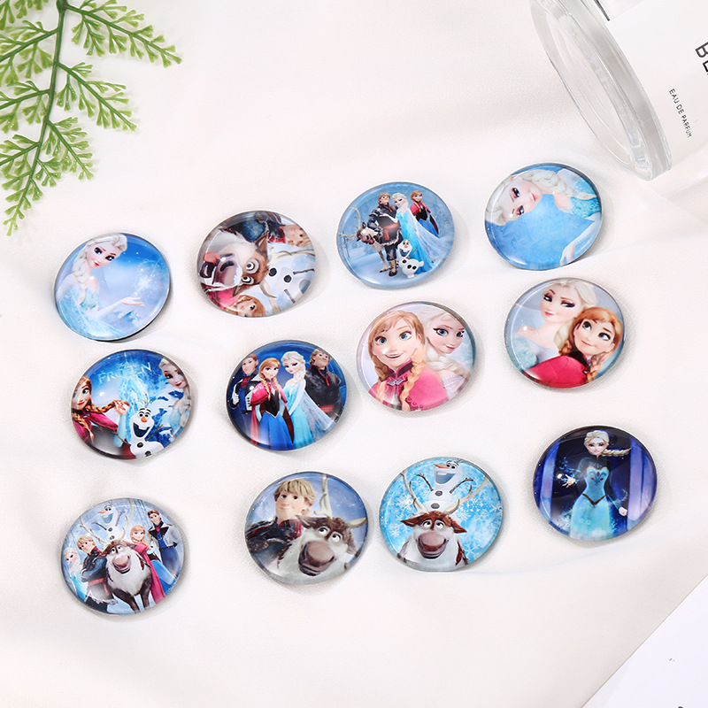 热转印冰箱贴 磁性透明冰箱贴水晶玻璃冰箱贴空白磁力贴软磁贴