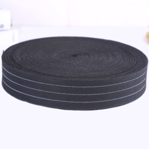 Non-Slip Elastic Band Non-Slip Band Elastic Belt Imported Hairband Belt Ribbon Clothing Bag Accessories Black White