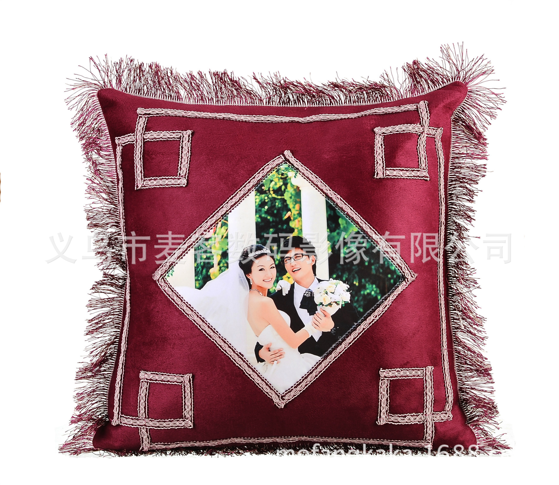 热转印欧式抱枕批发 空白枕套批发 婚庆空白枕套厂家批发