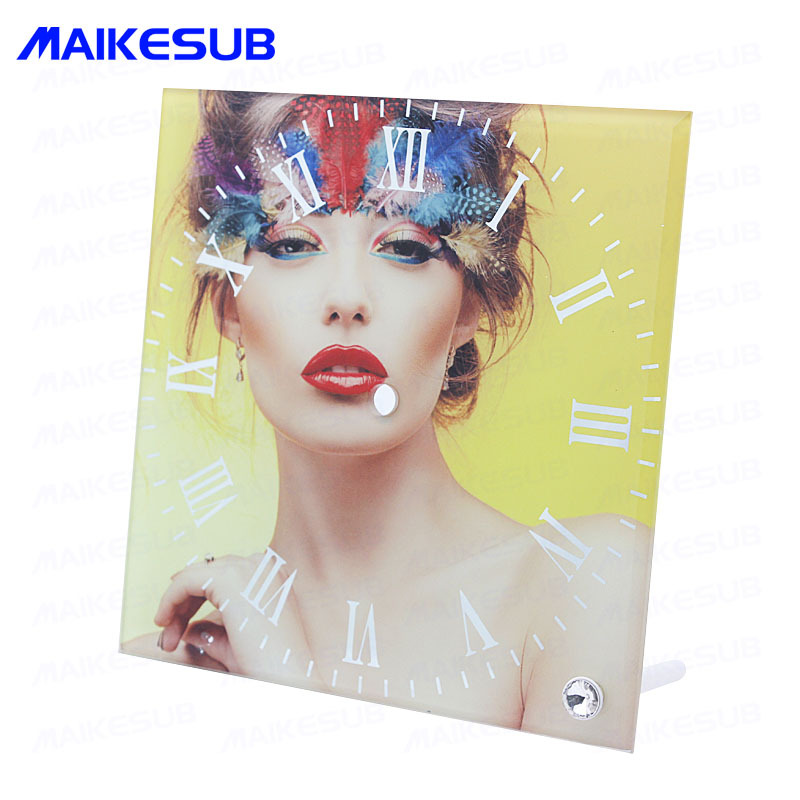 热转印加工厂玻璃相框生产厂家 空白玻璃画相框耗材 高档钟表玻璃