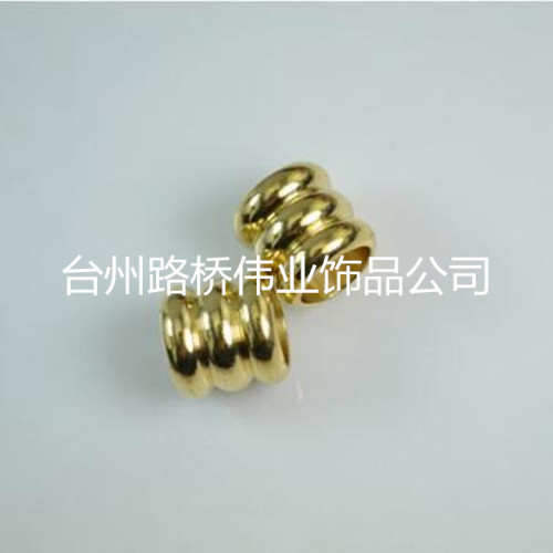factory direct sales brass three rings radian copper cap chain rope ornament accessories customization as request