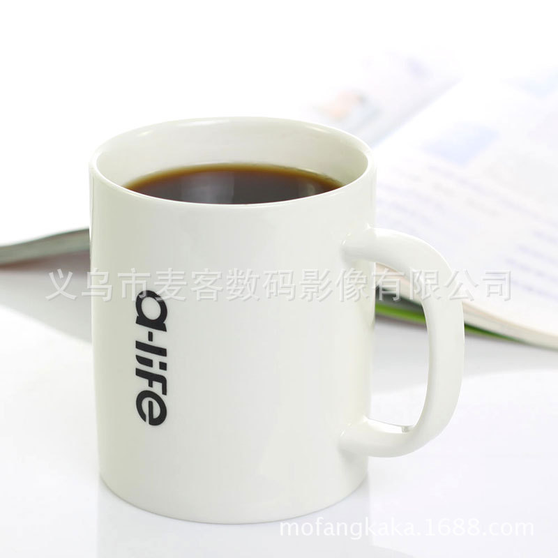 批发热转印空白马克杯 一级热转印涂层白杯 个性定制马克杯