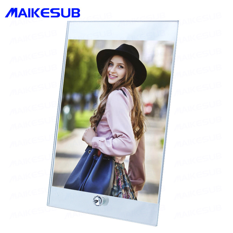 厂家直销热转印玻璃画相框 热转印玻璃 时尚相框DIY创意家居饰品