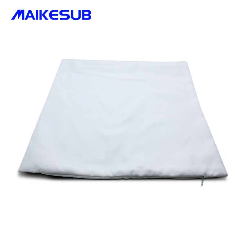 DIY热转印空白抱枕 热转印纯白枕套 热转印抱枕定制 方型抱枕