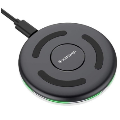 apaver Popular Black Technology Super Fast Charging Wireless Charger Suitable for Android Apple Phone Kp300 