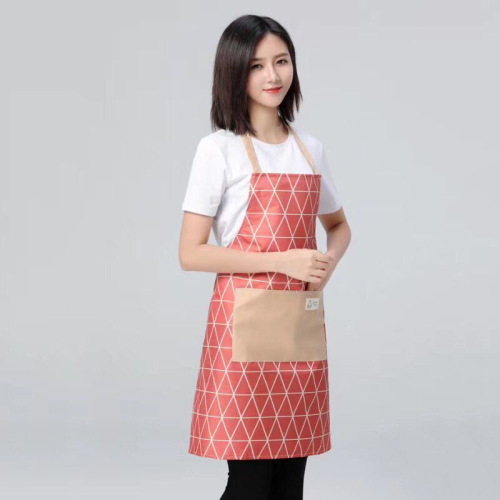 korean fashion apron waterproof oil-proof cooking waist sleeveless apron kitchen home restaurant work clothes wholesale