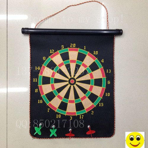 jxm10 magnetic dart board double-sided safety roll-able dart target fitness equipment household sporting goods