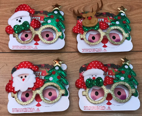 圣诞装饰眼镜